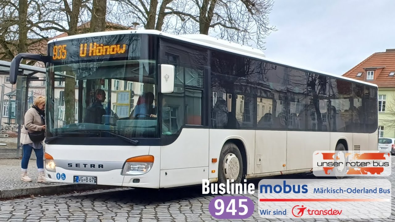 mobus | Mitfahrt Bus 945: S Hoppegarten - Waldesruh - Hoppeg. Sonniges Eck | Setra S 415 NF (URB)