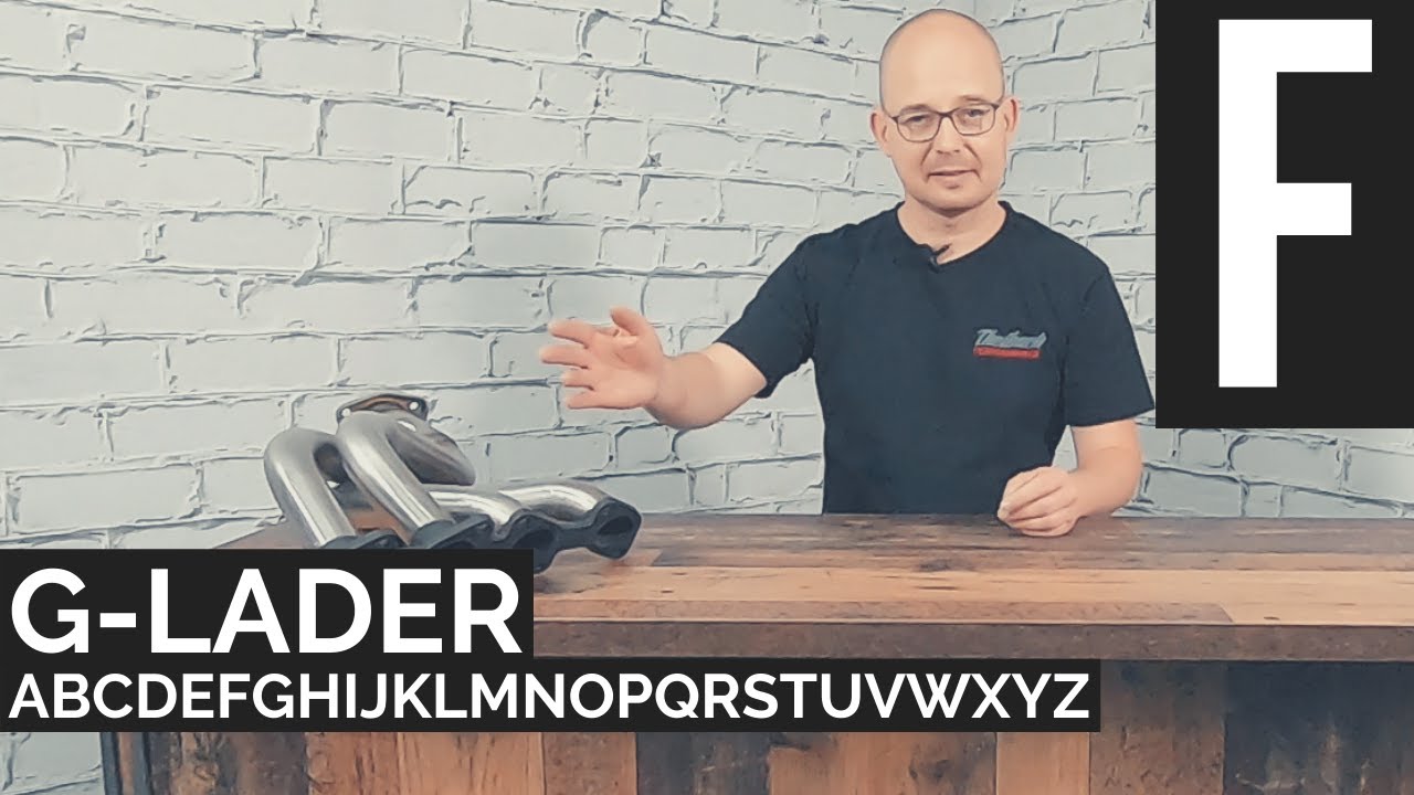G-Lader ABC - F wie Fächerkrümmer G40·G60·G65