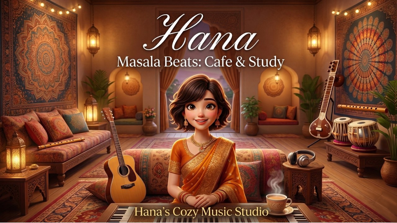 Playlist, India Masala Beats for Cafe & Study  #ambient #relaxingmusic #cafemusic #indiamusic