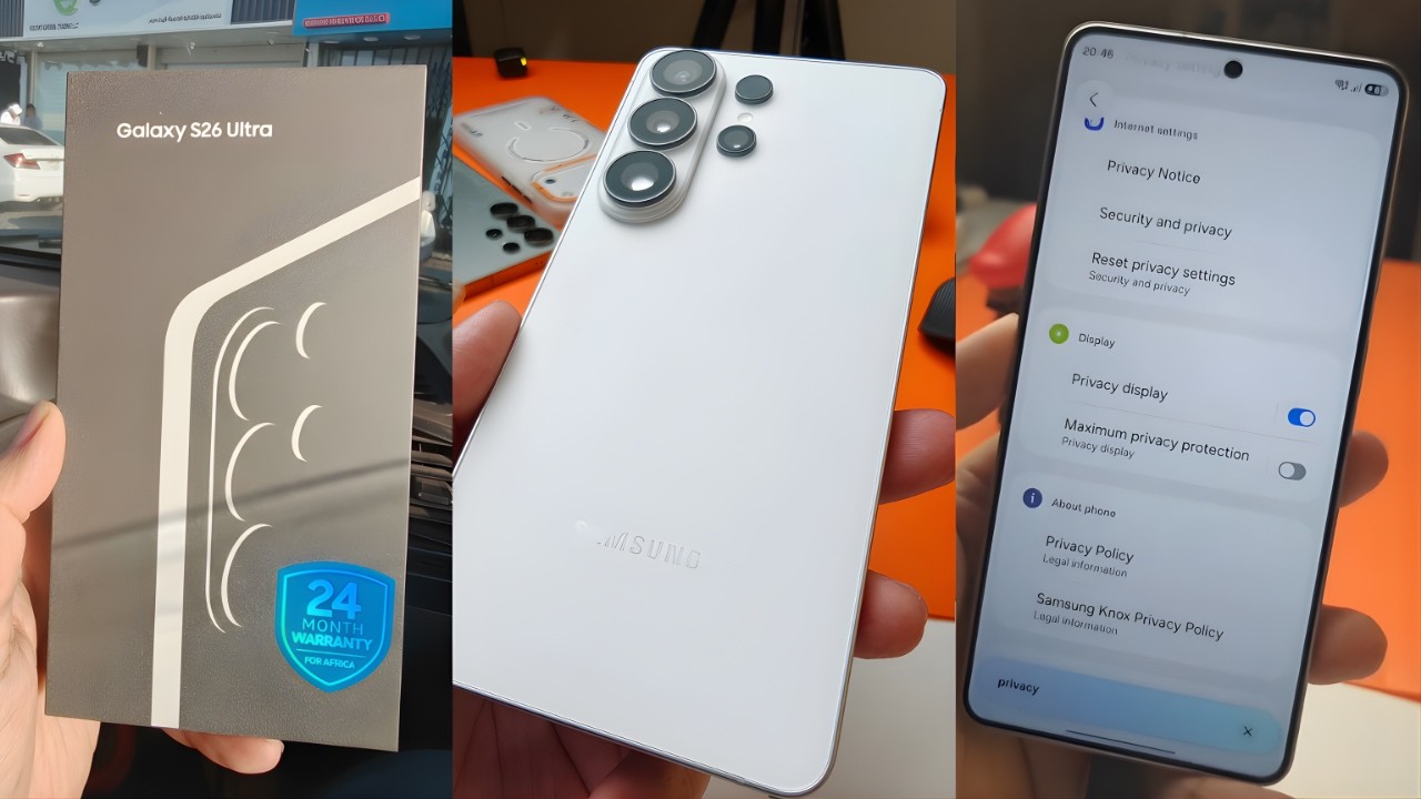Samsung Galaxy S26 Ultra - UNBOXING & FIRST LOOK (World's First)