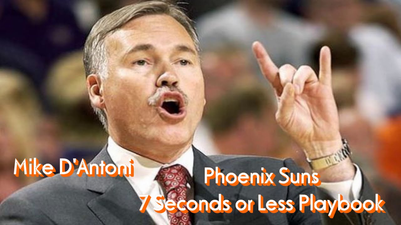 Mike D'Antoni Phoenix Suns 7 Seconds or Less Playbook