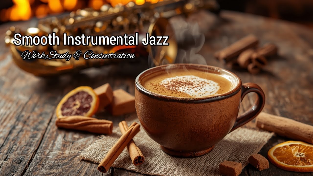 Smooth Instrumental Jazz for Work, Study and Concentration #music #jazz