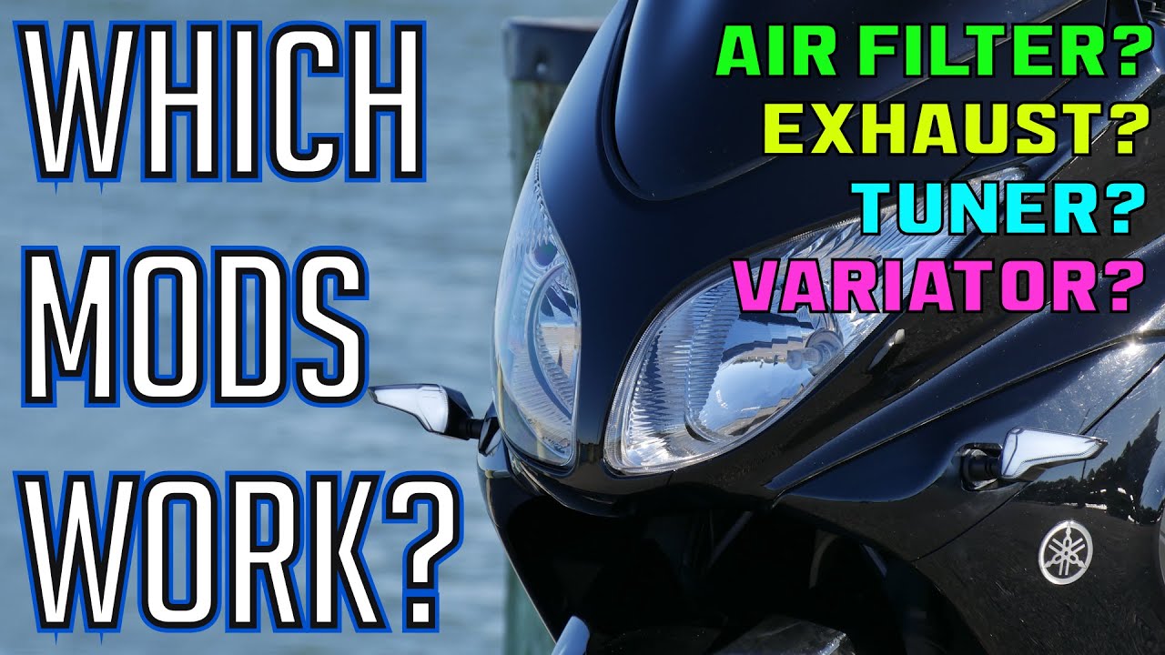 Протестированы модификации Yamaha TMAX Performance 🛵 ОГРОМНЫЙ прирост! 😍 Вариатор, выхлопная сист...