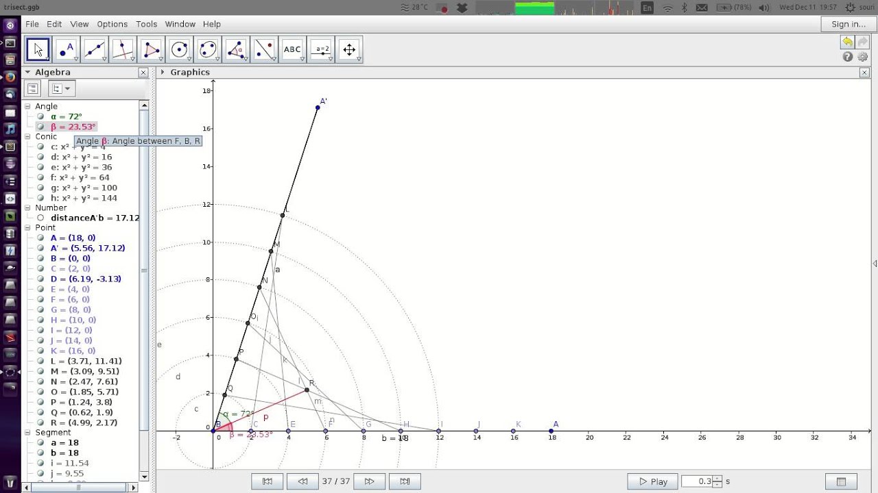 Approximate Trisection of Angle