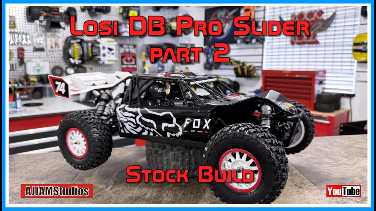Сборка слайдера Losi DB Pro — часть 2