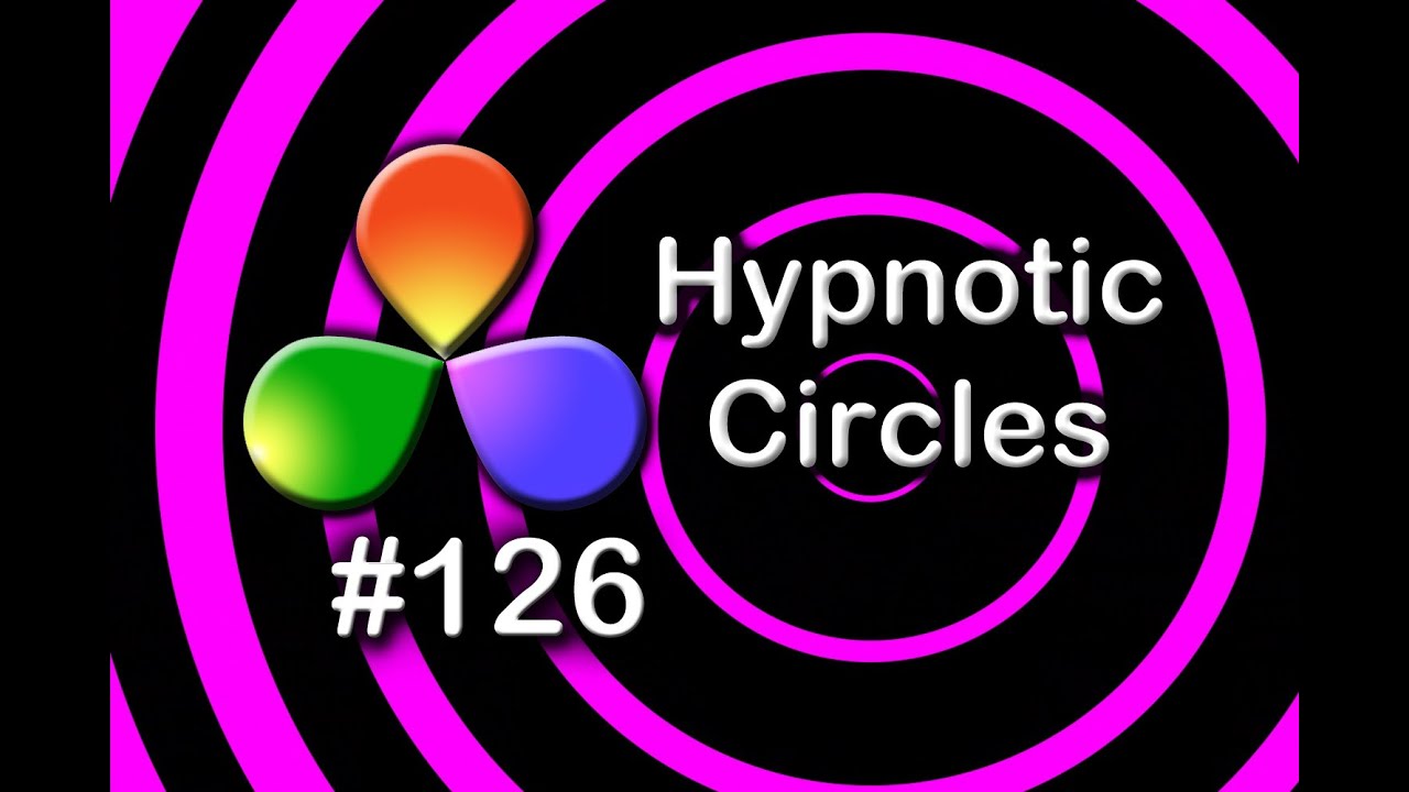 DaVinci Resolve Tutorial: How to Create Hypnotic Circles