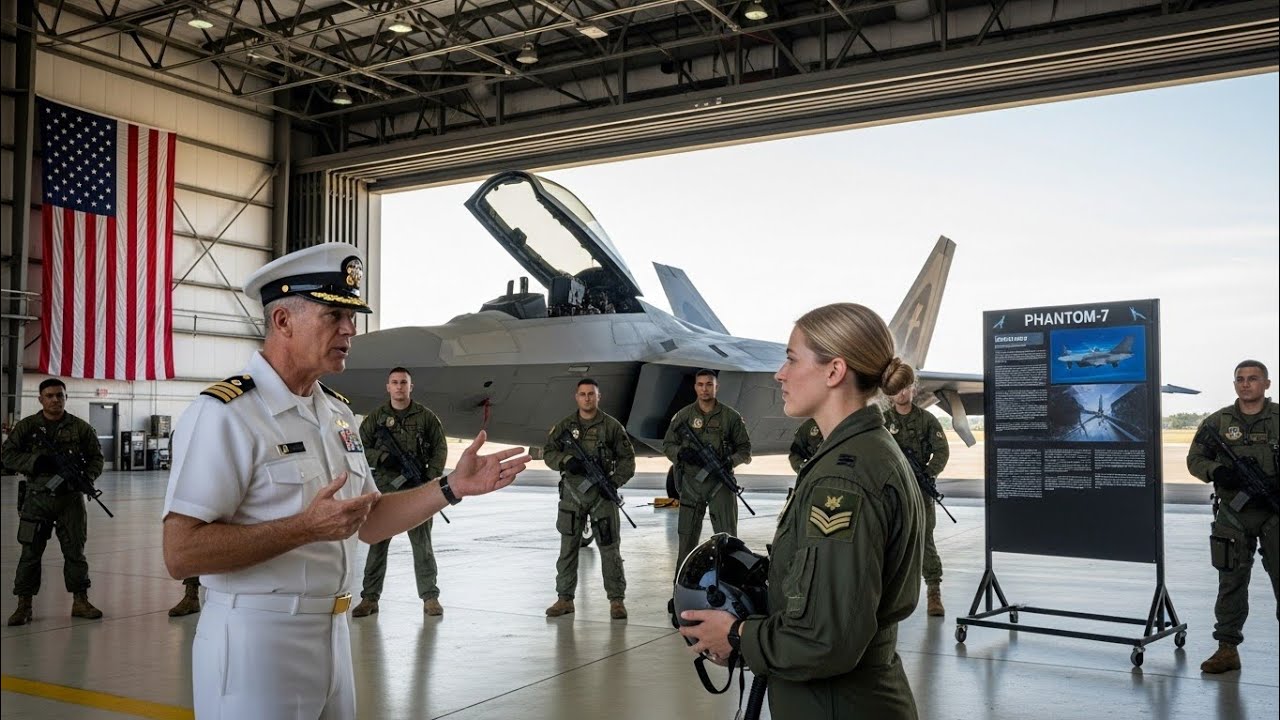 The Admiral Ordered Her Off Base — Then Froze When Her F-22 Call Sign Made Every SEAL Fall Silent