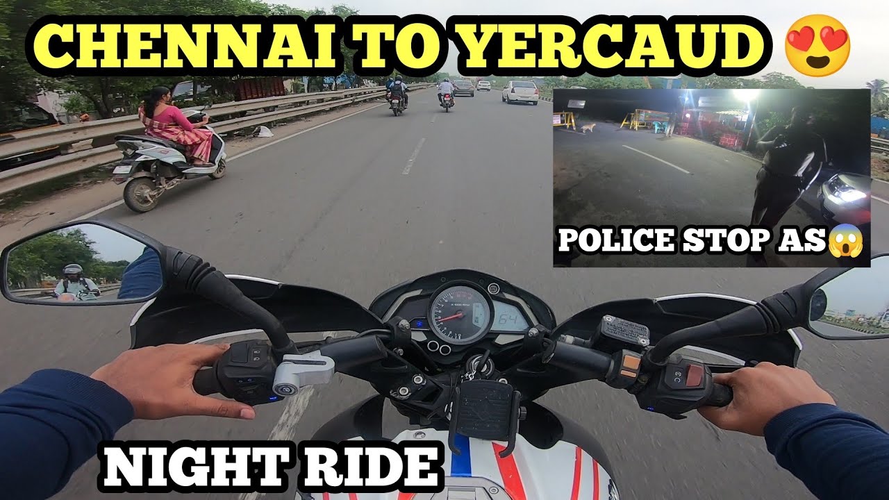 Chennai To Yercaud | Night Ride | Moto Vlog | Bike Ride | Tamil | Traffic Jam