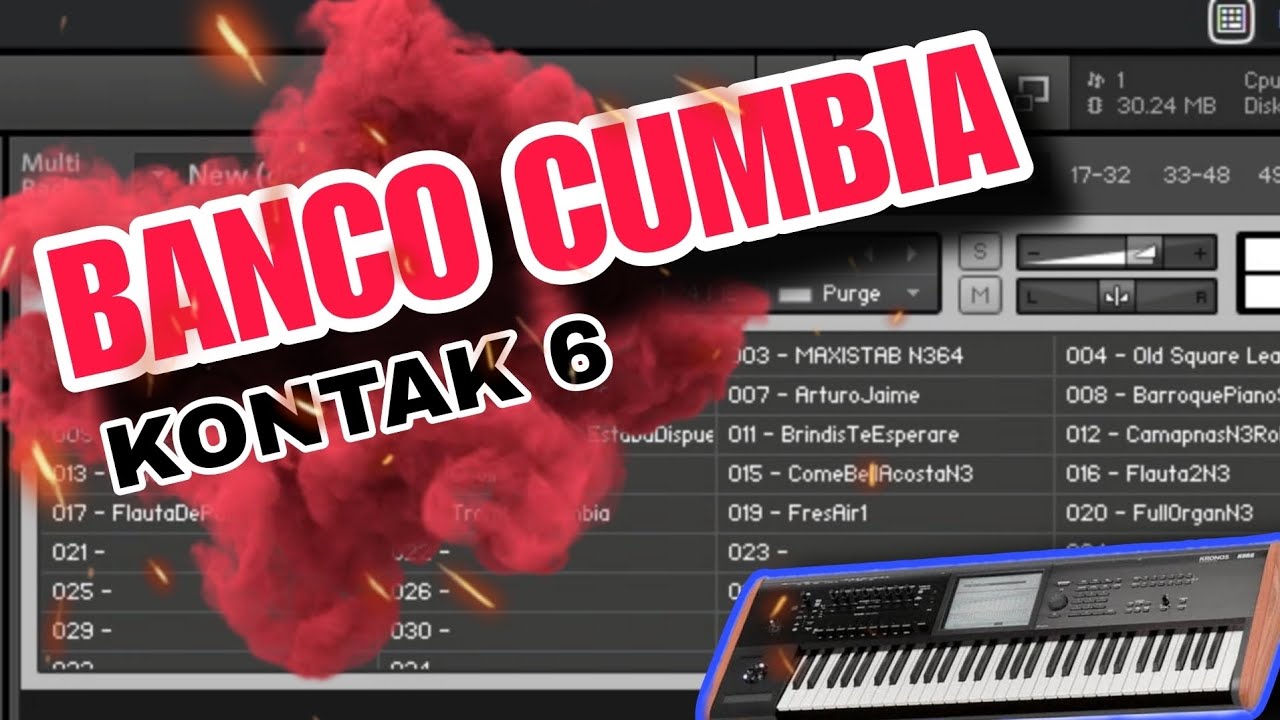 BANCO DE SAMPLES CUMBIA |KONTAK formato NKI