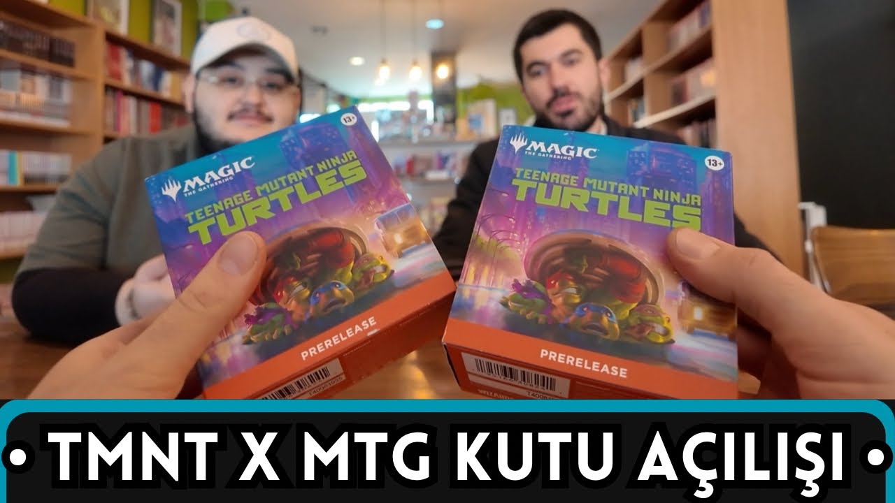 TMNT x MTG Prerelease Kutu Açılımı | Teenage Mutant Ninja Turtles x Magic The Gathering