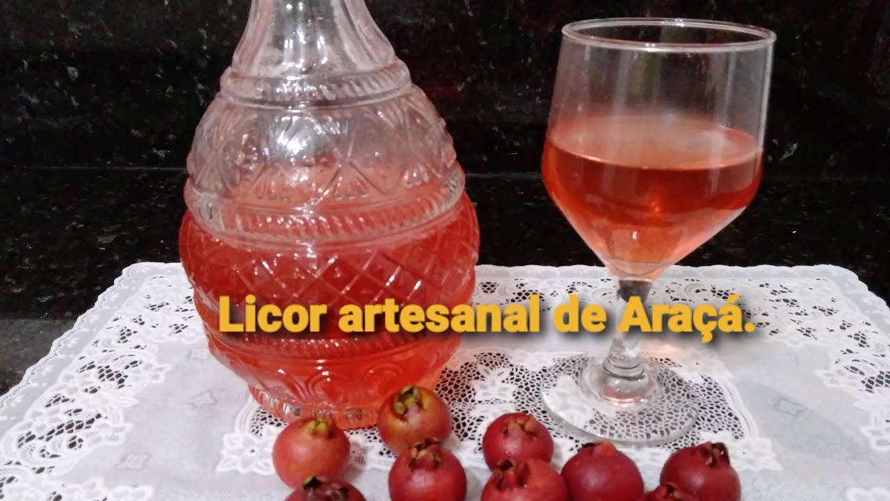 Como fazer um maravilhoso licor de Araçá