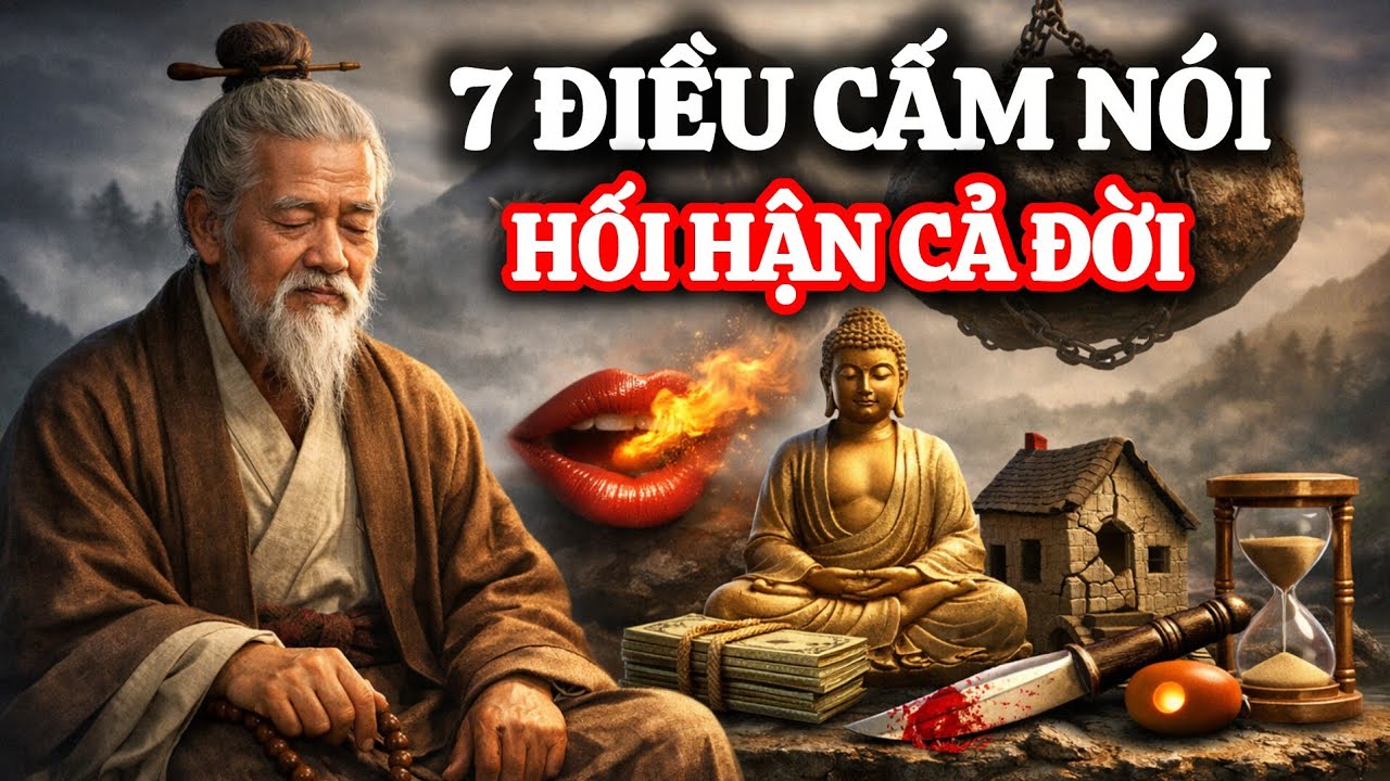 Cổ Nhân Dạy: Kẻ Dại Mở Miệng, Người Khôn Cúi Đầu | Triết Lý Sống Thâm Thúy