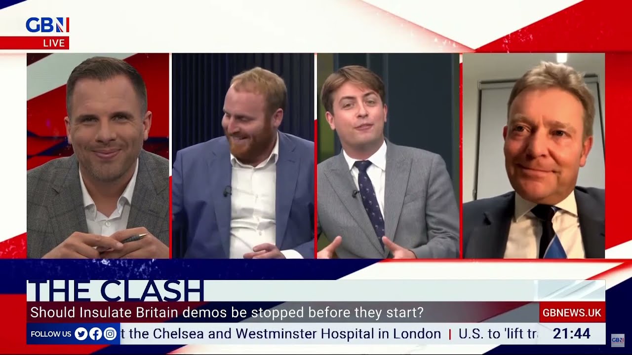 Dan Wootton interviews Liam Norton | GB News | 20 September 2021 | Insulate Britain