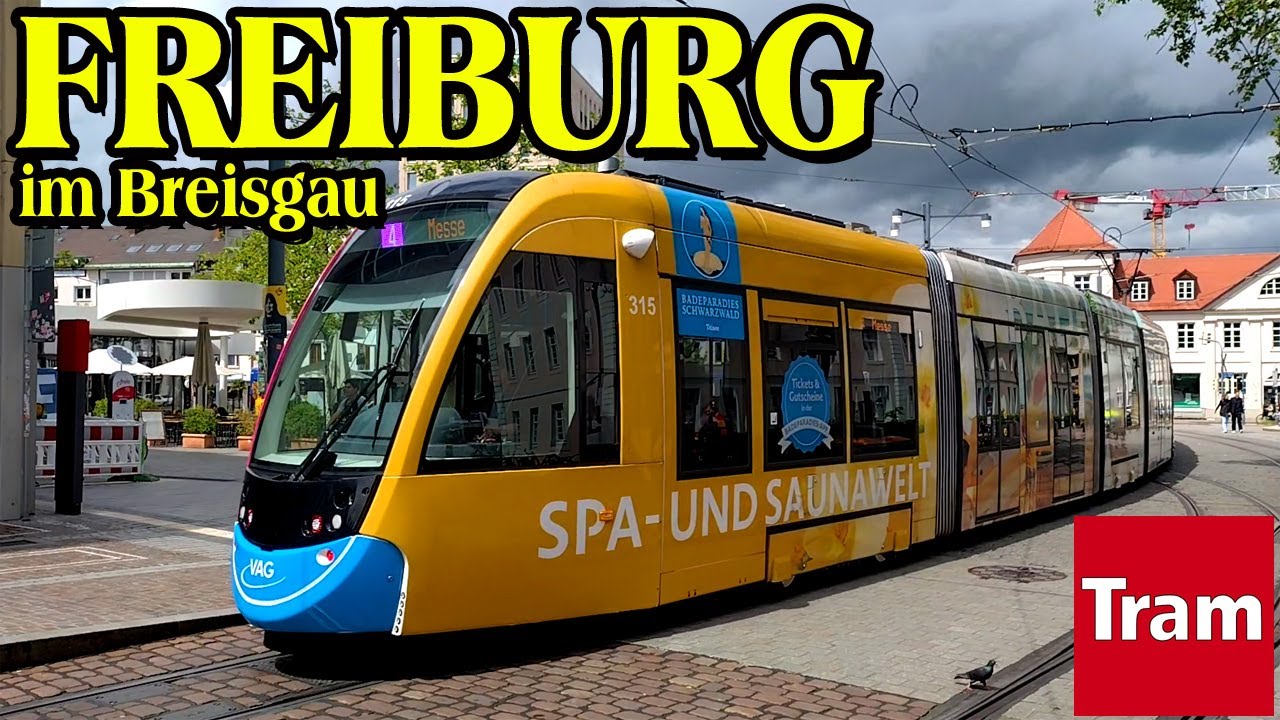 Straßenbahn in Freiburg 🇩🇪