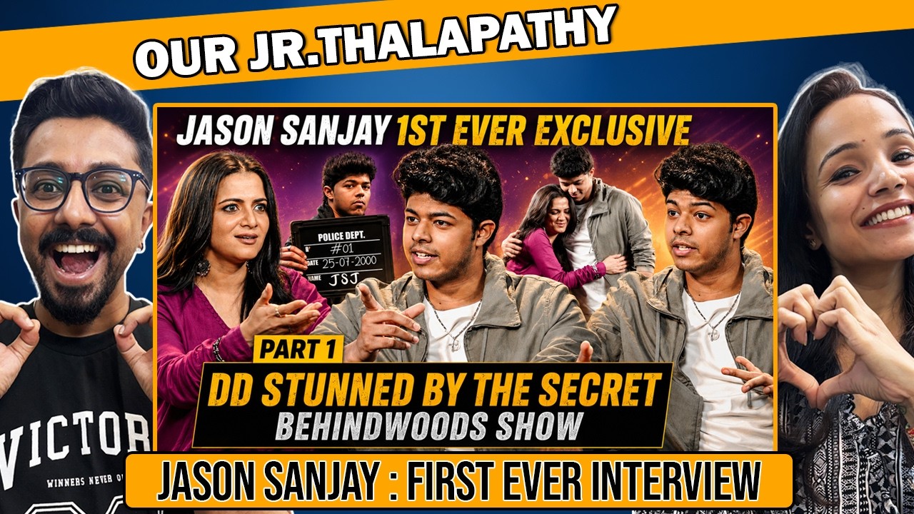 Jason Sanjay's FIRST EVER Interview! 🔥 When Jason Met DD | Fans Can't Stop Talking 😱 | Reaction