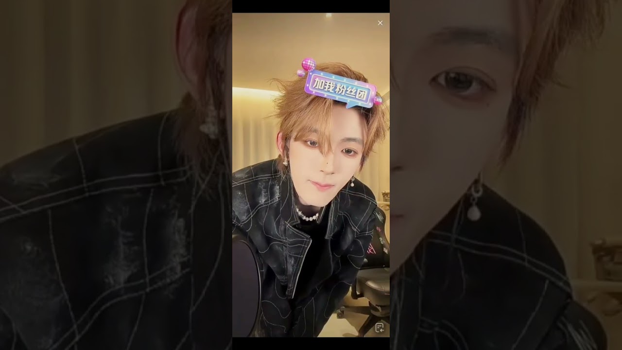#天津歡樂谷NPC花青素 (6/12素子靠近螢幕眼睛閃閃的好可愛🥰)