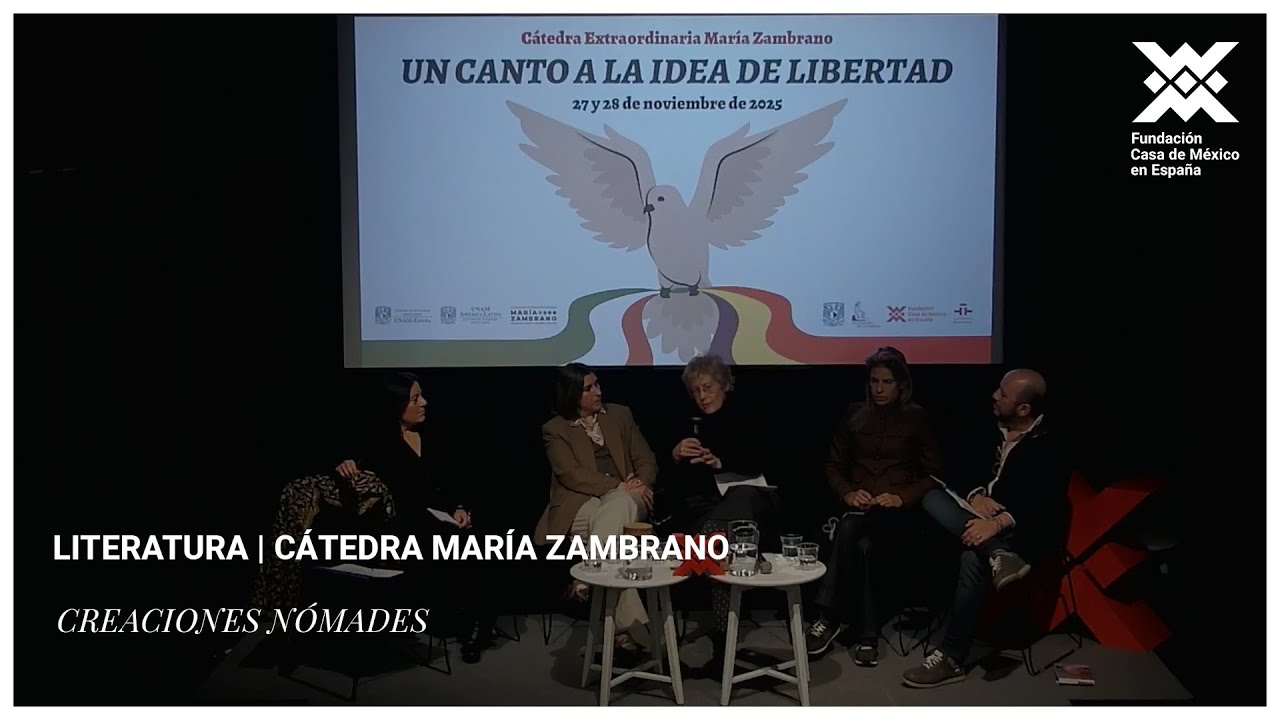 Literatura | Cátedra María Zambrano | Filosofía, poesía, géneros y exilios  Creaciones nómades