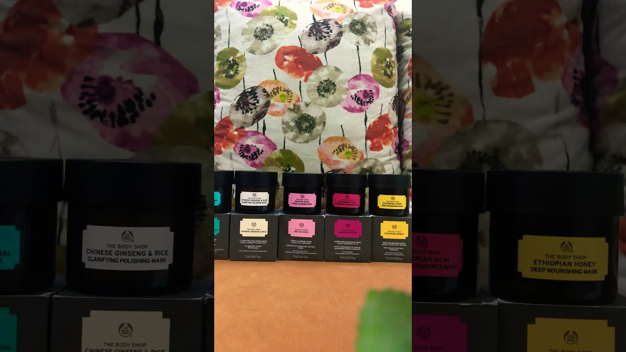 ماسكات ذه بدي شوب thebody shop