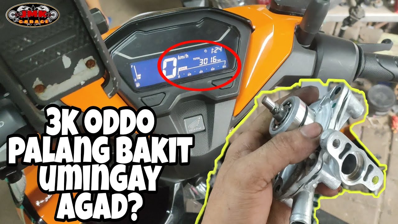 3k oddometer palang nagkaroon agad ng tunog sisiw sa makina😱 honda click 125