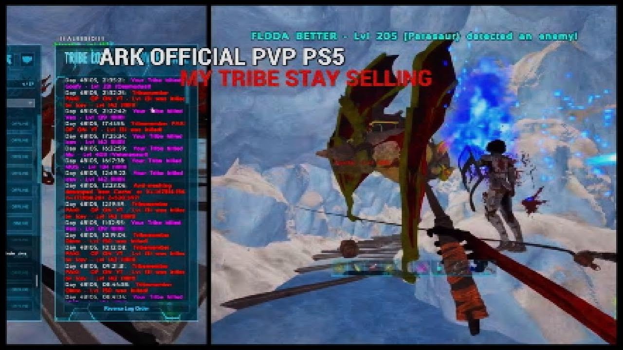 ARK OFFICIAL PVP |PS5| FLODAOBI CARRYING HIS TEAMATES