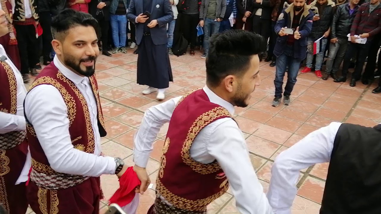 فلكلور #تركماني في جامعة الموصل