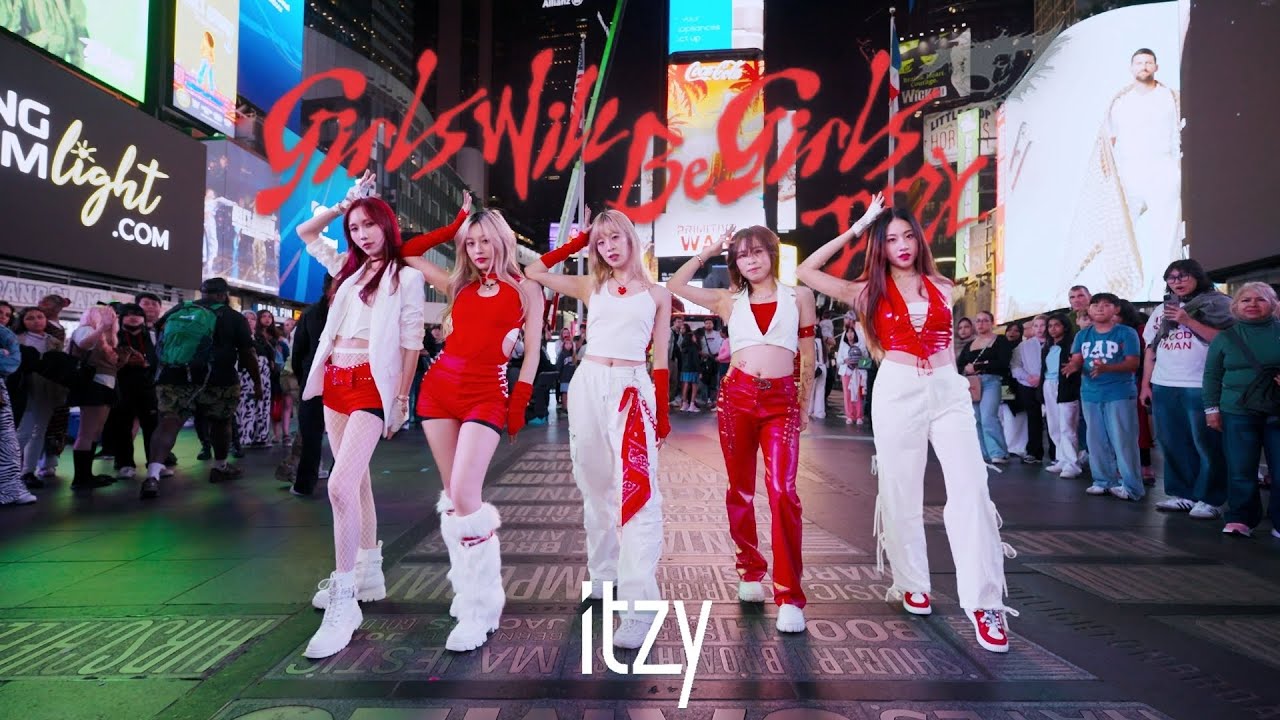 [KPOP IN PUBLIC NYC | TIMES SQUARE | ONE TAKE] ITZY (있지) - ‘Girls Will Be Girls’ | Dance Cover