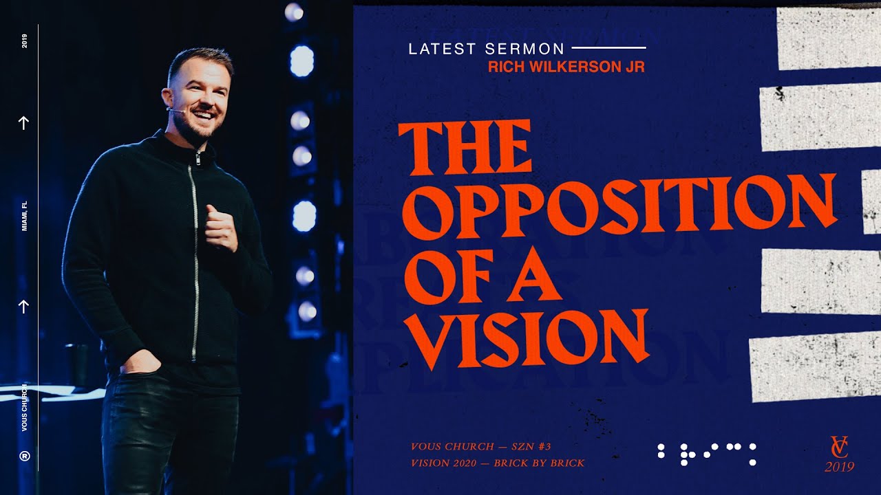 Rich Wilkerson Jr — Bricklayers: The Opposition of a Vision
