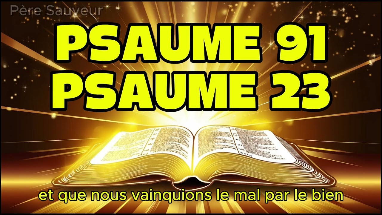 PSAUME 91 ET PSAUME 23 : DEUX DES PRIÈRES LES PLUS PUISSANTES DE LA BIBLE !