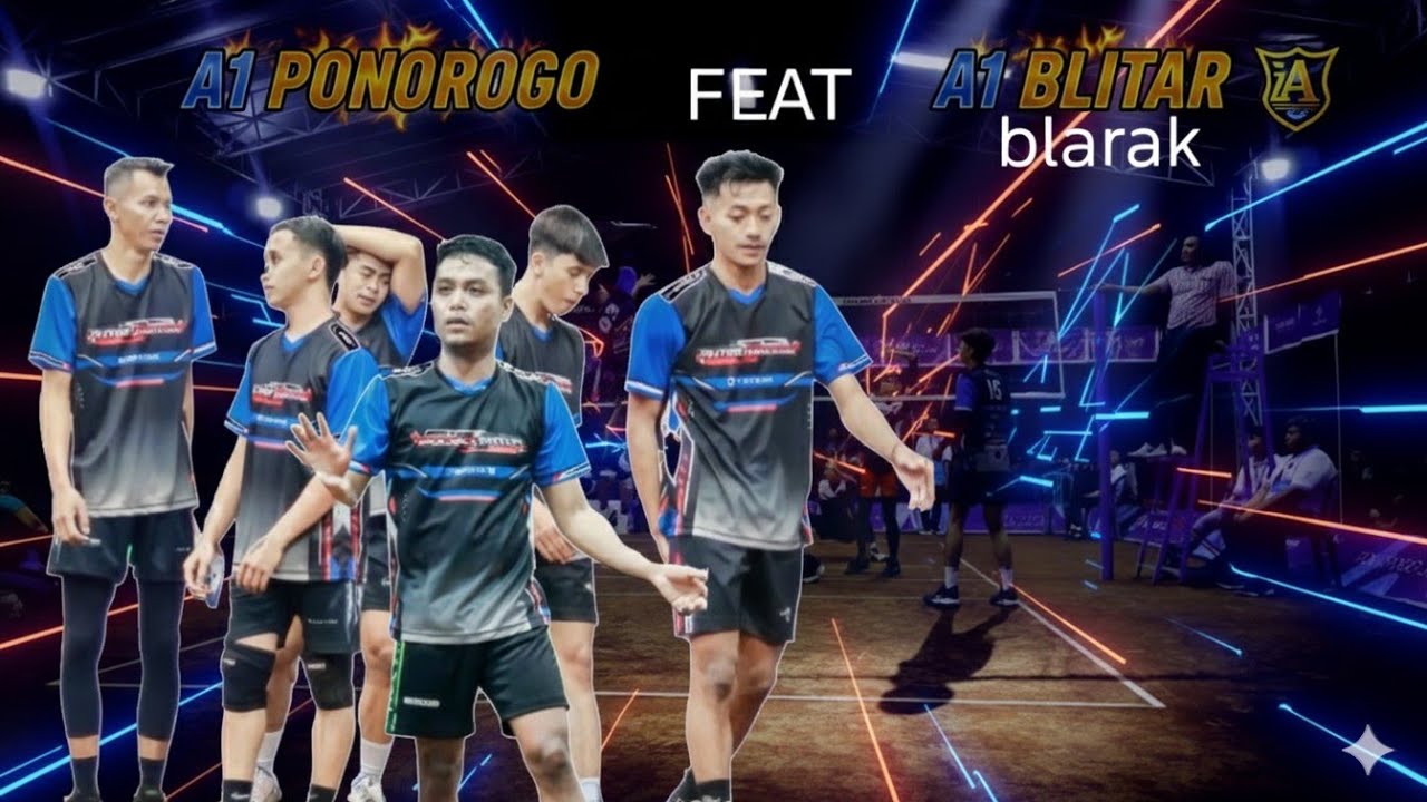 ANAS FEAT SETTER BLARAK BIKIN HUJAN PELURU SMASH..#sidoharjocupII25/26