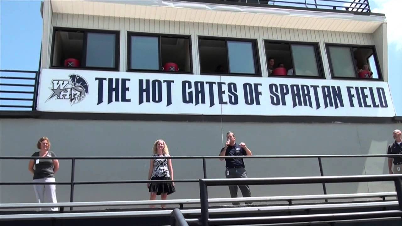 West Hall High School administration Ice Bucket challenge