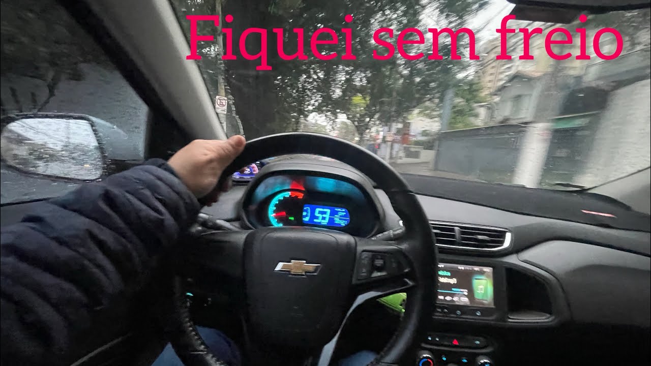 Depois  da manutenção fiquei sem freio