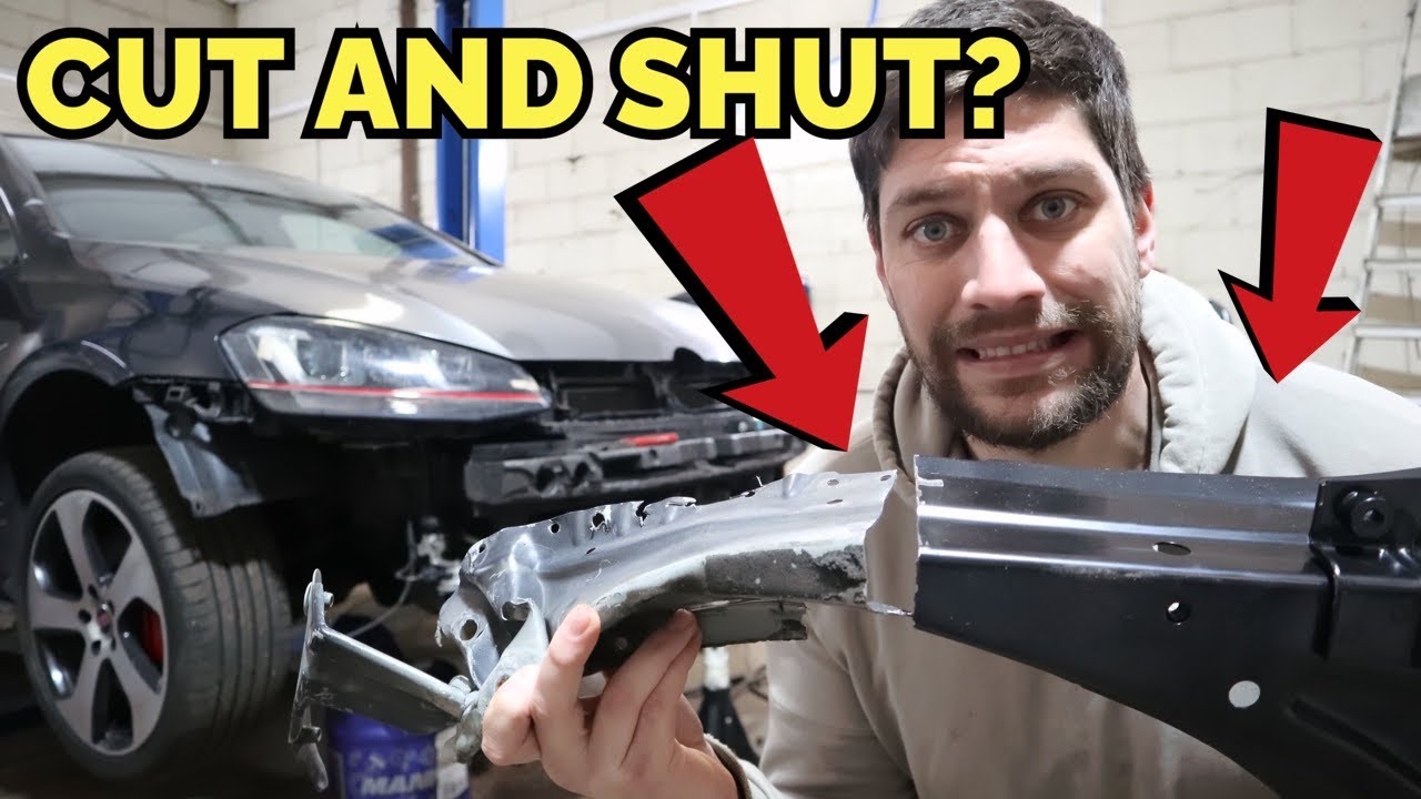 I BOUGHT A WRECKED VW GOLF GTI MK7 PT3!!
