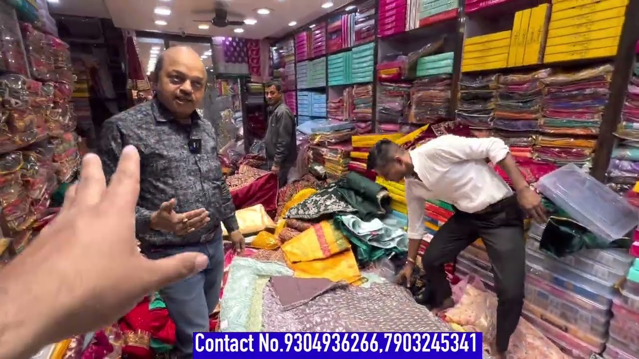 280/- Khetan Market Patna फैंसी साड़ी और लहंगा सीधा मार्केट से हॉफ रेट में || Khetan Saree Lehenga