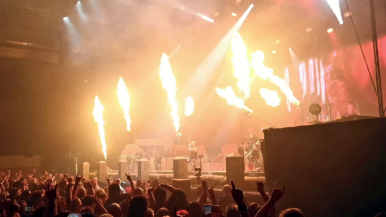 Sabaton - Night Witches | The Great Tour | Hamburg, Sporthalle, Feb 11th 2020 | Pyroshow