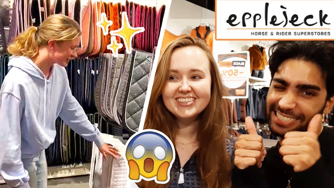 VIP SHOPPEN BIJ DE EPPLEJECK + PAARDEN YOUTUBER TEGENKOMEN!!😱💸  | Zoo Lianne