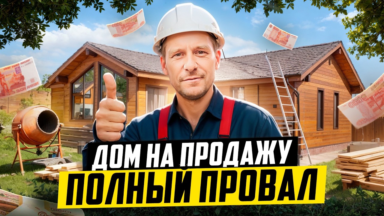 ПОСТРОИЛ ДОМ НА ПРОДАЖУ И НЕ МОГУ ПРОДАТЬ! Сколько стоит построить загородный дом в 2025?