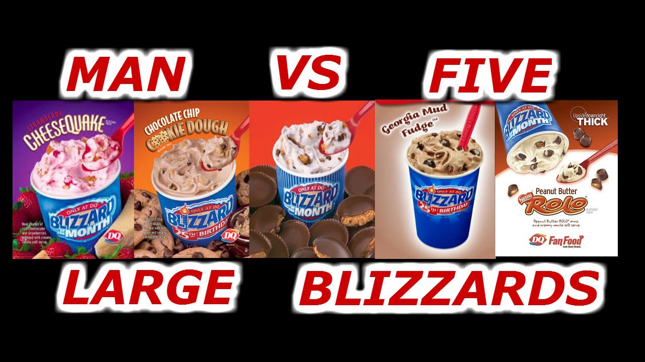 DQ Ultimate Blizzard Fan Club Challenge (6200+ Calories)