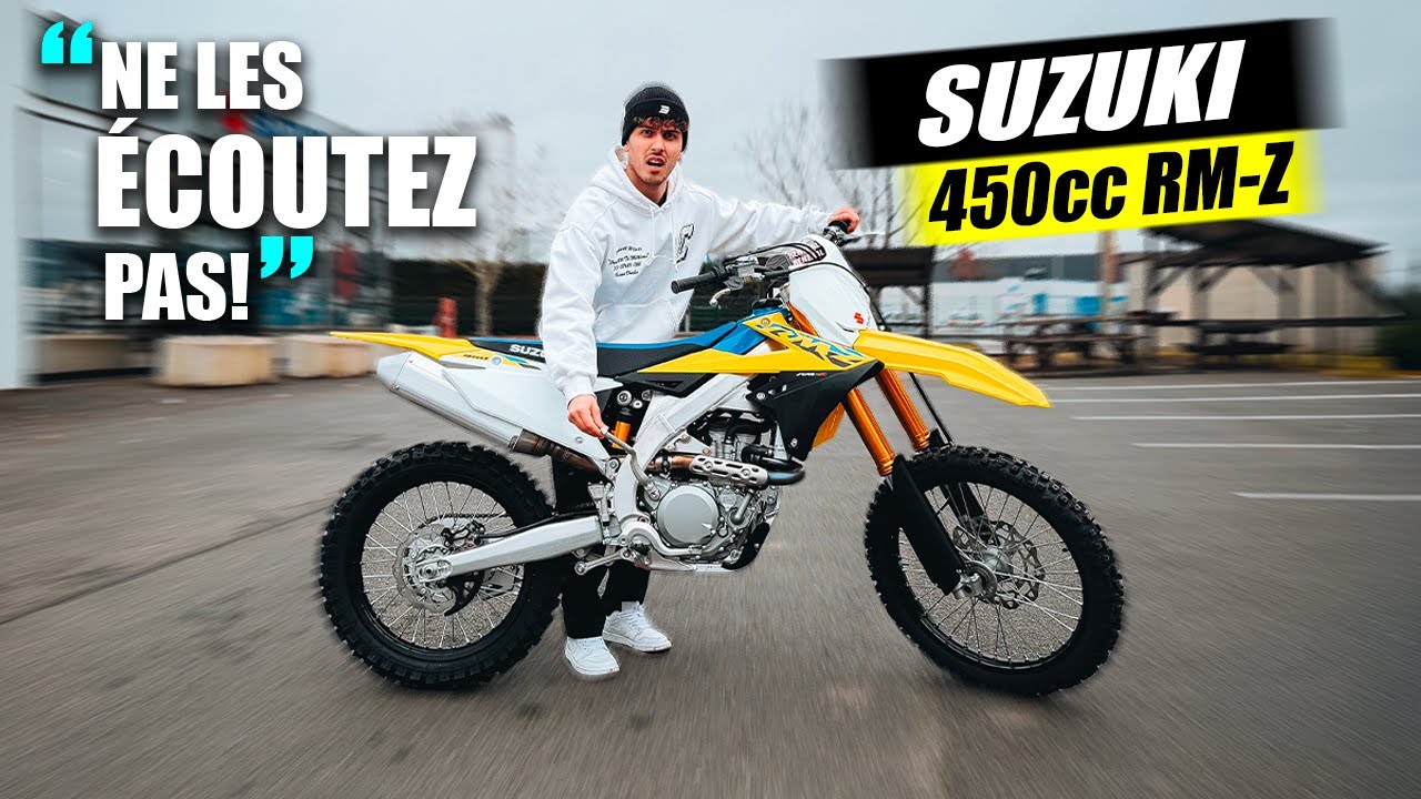 CETTE MOTO EST CRITIQUÉE.. MAIS ILS ONT TORT !! Suzuki 450 RM-Z