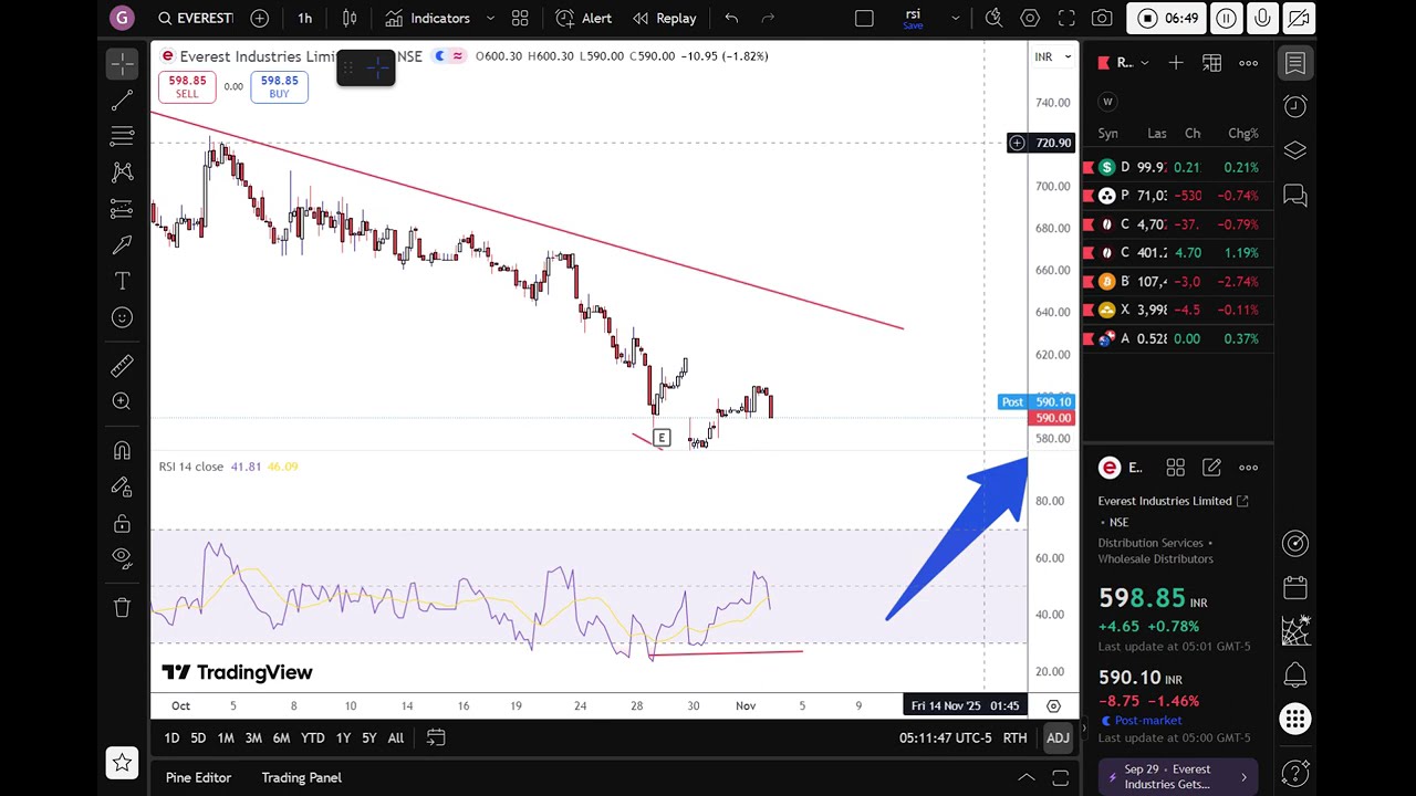 Everest Industries (NSE) Stock Ready for Reversal | RSI Divergence
