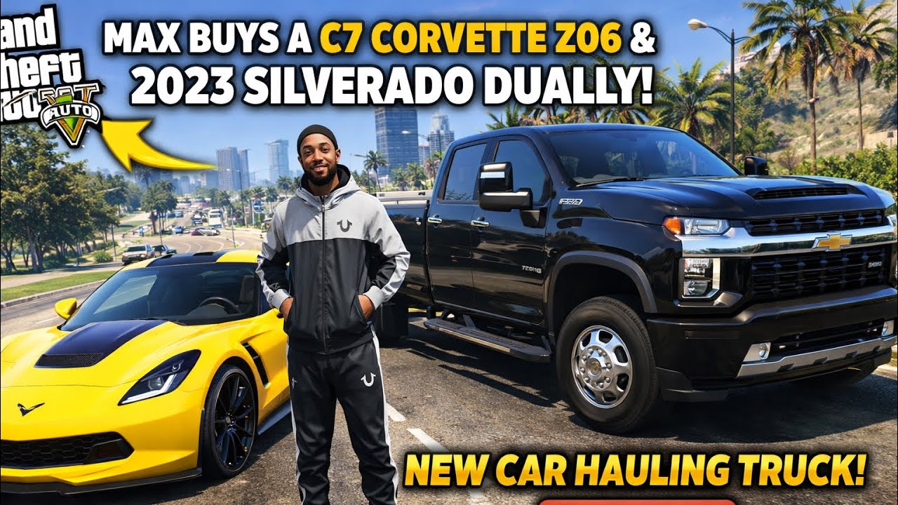 Episode 3: MAX JONES BUYS A BRAND NEW CORVETTE AND DUALLY TRUCK | GTA RP | Grizzley World Chiraq