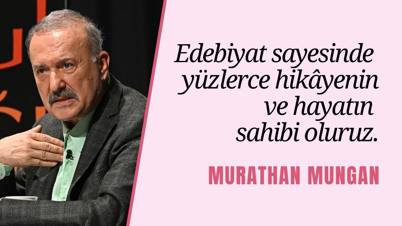 Edebiyat sayesinde y&uuml;zlerce hik&acirc;yenin ve hayatın sahibi oluruz. | Murathan Mungan #ees17