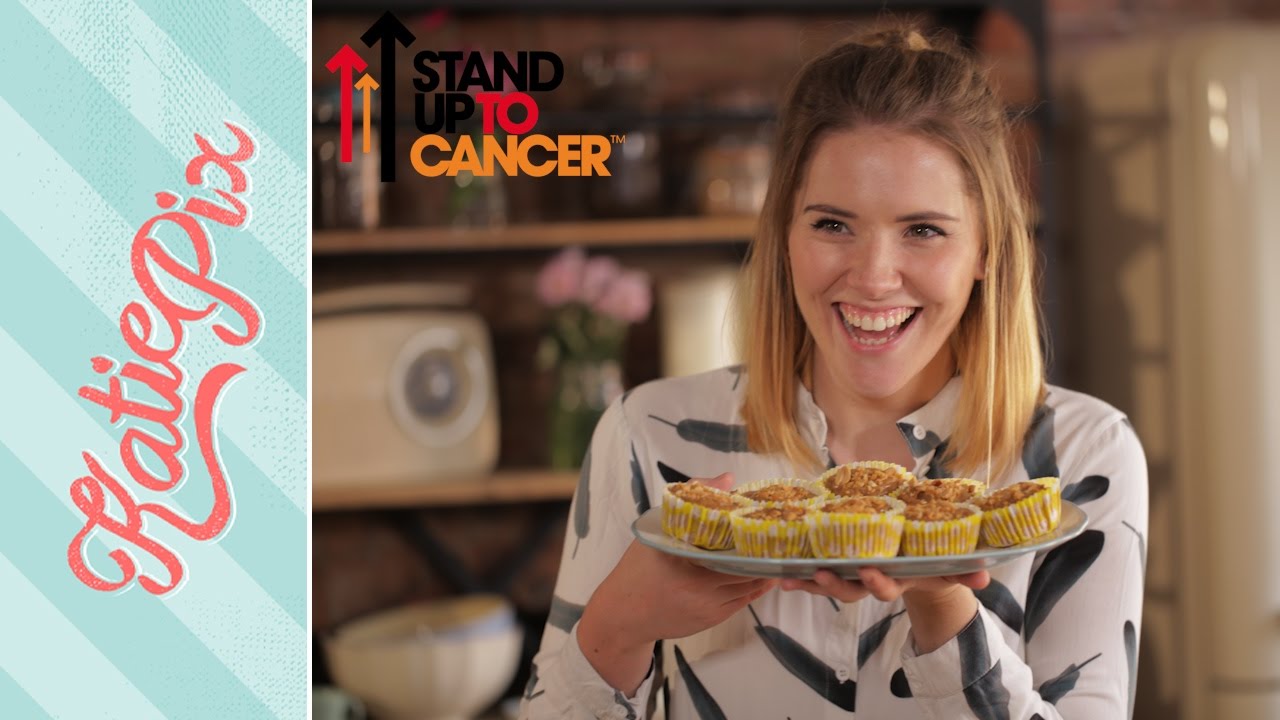 Banana Bread Cupcakes Recipe | Stand Up To Cancer | Katie Pix