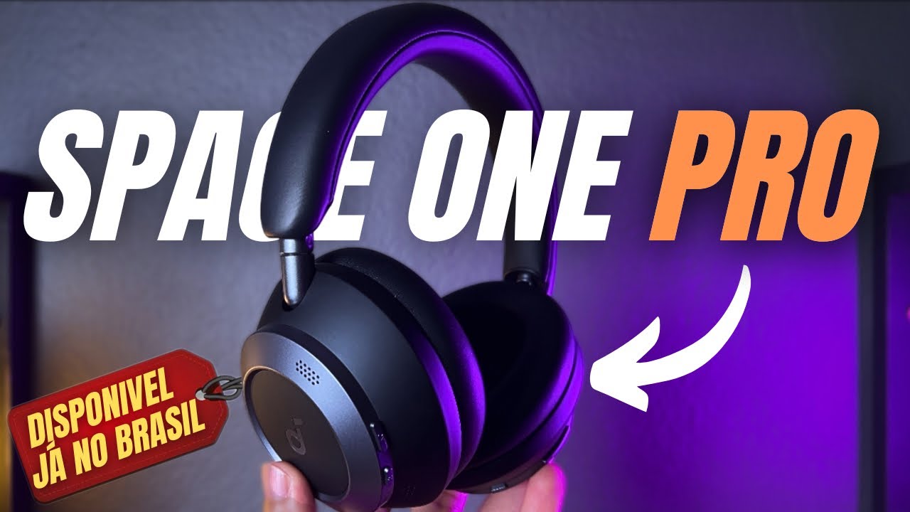 👑O Rei dos GRAVES! Headphone ANKER Soundcore SPACE ONE PRO: Review COMPLETO (Lançamento)