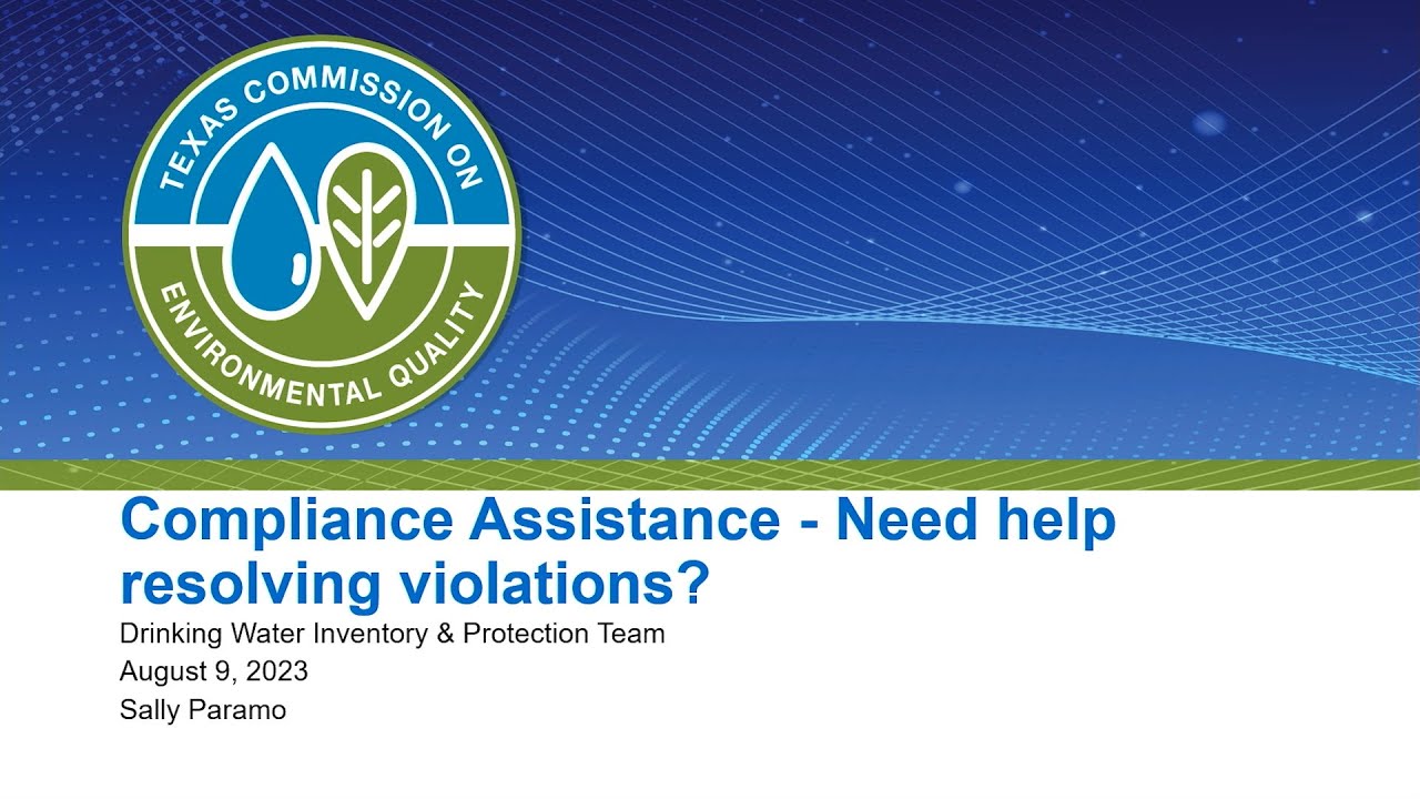40 Compliance Assistance - Need help resolving violations?