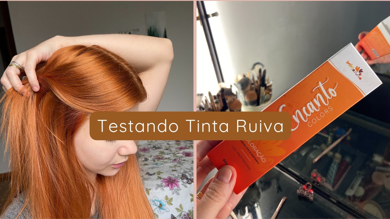 Trocando a cor do ruivo em casa