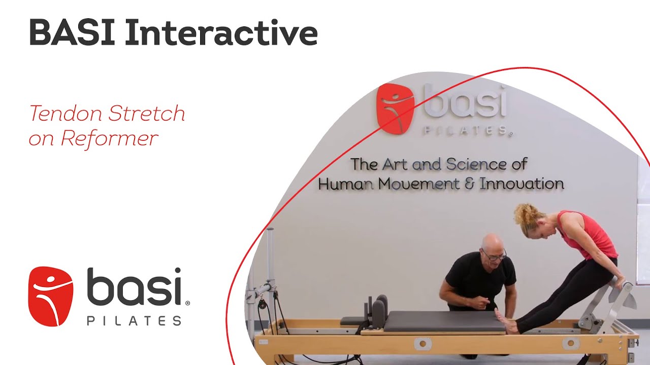 BASI Interactive - Tendon Stretch on Reformer