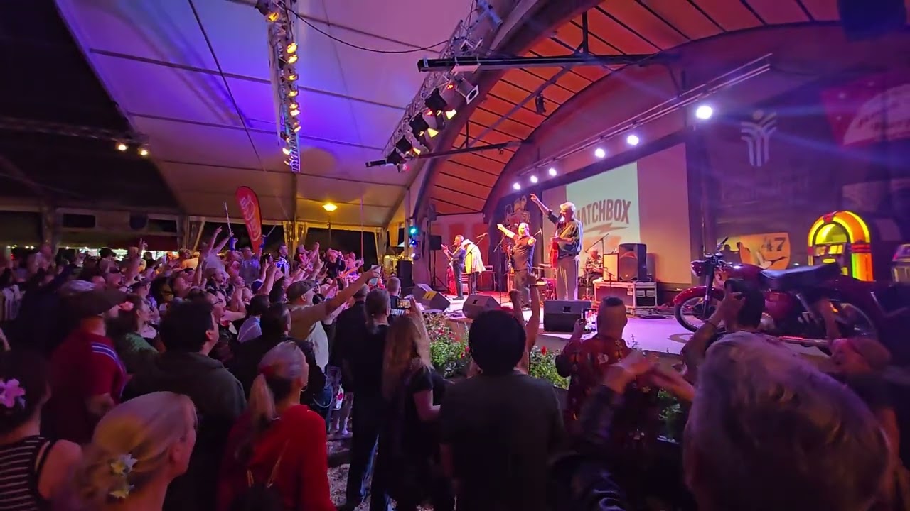 MATCHBOX Rockabilly Rebel last time live. RIP Grahaham Fenton. Rock´n´roll Kurpark 26. July 2025