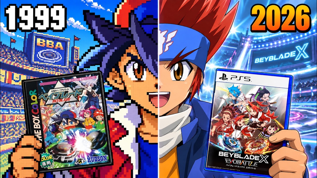 I Played Every BEYBLADE Game Ever To See Which Ones The Best