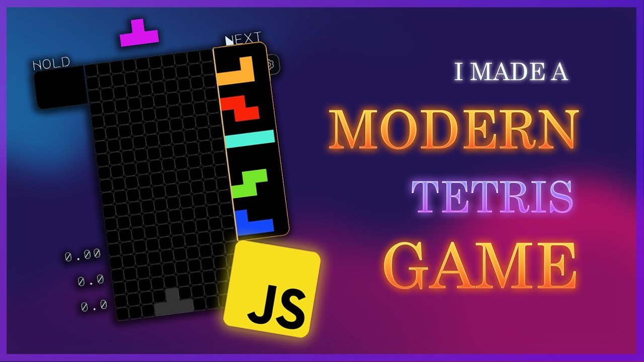 I Made Modern Tetris in 1000 Lines Of JS