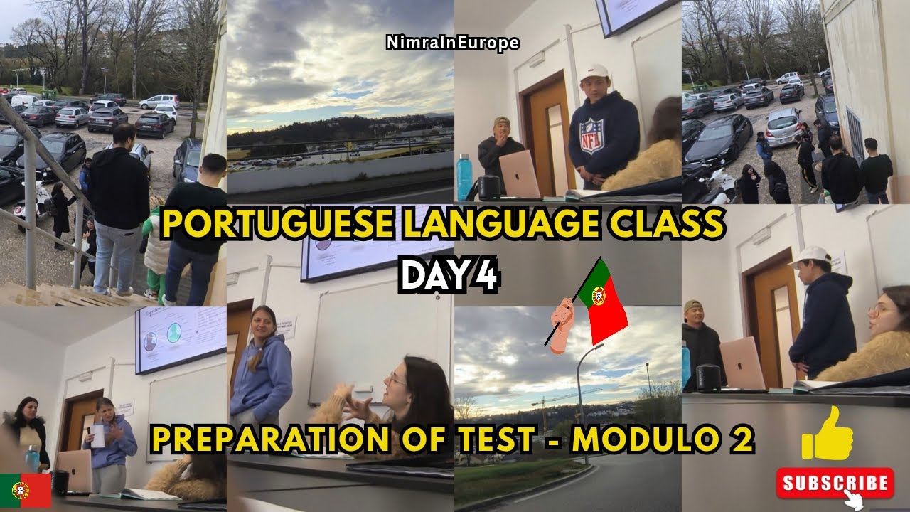 Portuguese Language Class Day 4 👩‍🏫 Test Preparation Day - Modulo 2 📚 #learnportuguese #portuguese